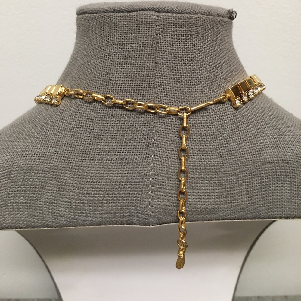 Stunning Vintage Rhinestone Necklace - Picture 4 of 7